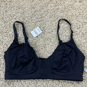 NWT Soma black embraceable reversible bralette sm
